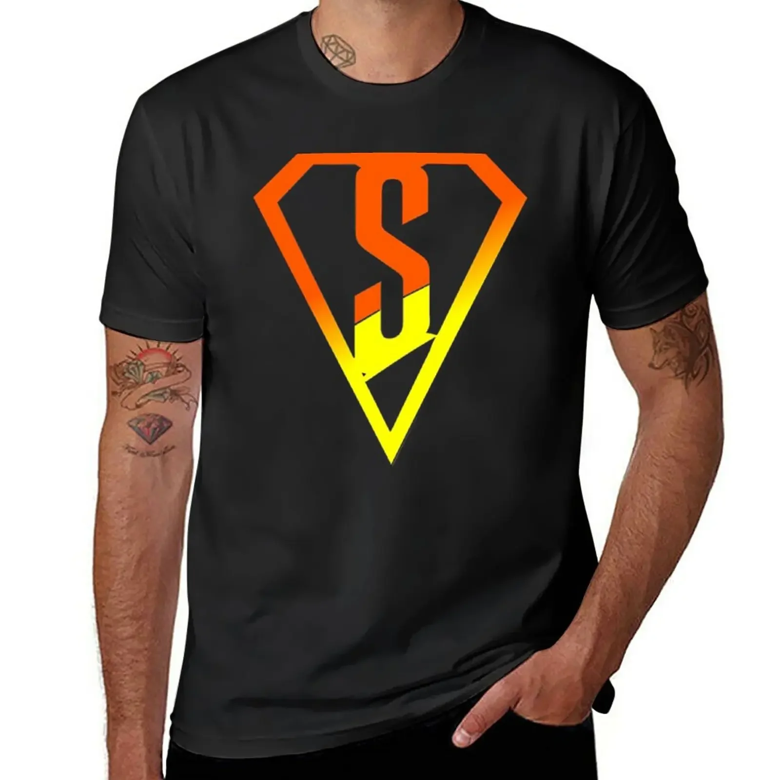 

Suzeessentiel T-Shirt sports fans summer tops Men's t-shirt