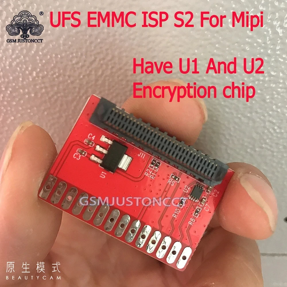 오리지널 ICFRIEND MOORC MIPITESTER UFS EMMC ISP S2 미피 박스용 1-2개