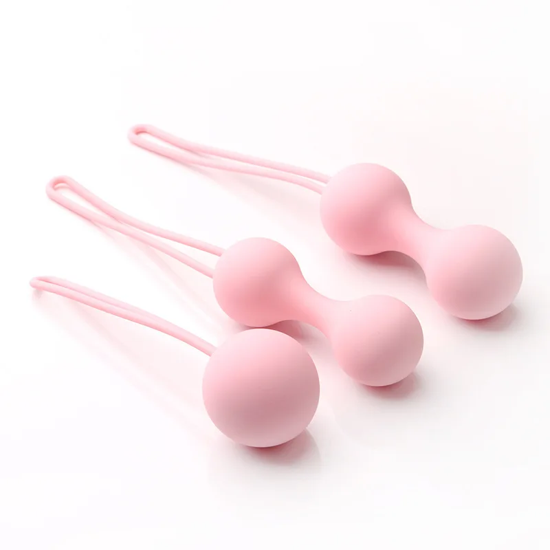 A Full Set of Silicone Smart Balls for Vaginal Repair and Maintenance Dumbbell Massage To Enhance Stimulation Sex Toys