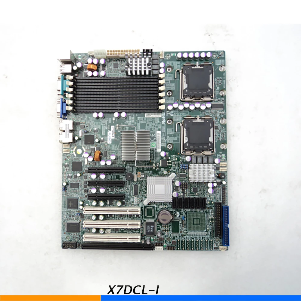 Original Server Motherboard For Supermicro X7DCL I 771 5100 Support 54 CPU