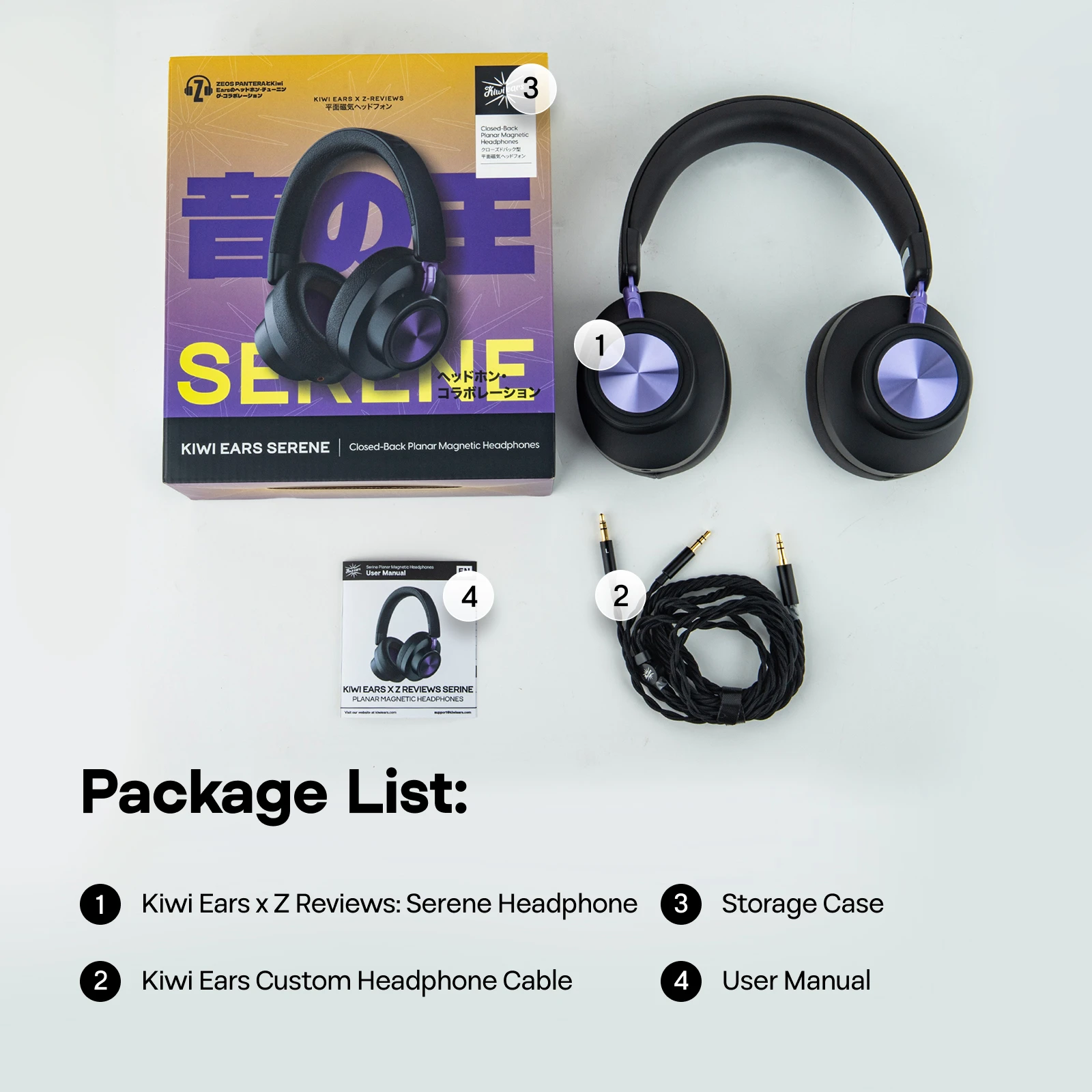 Linsoul Kiwi Ears x Z Reviews: Serene Closed-Back Planar Magnetic