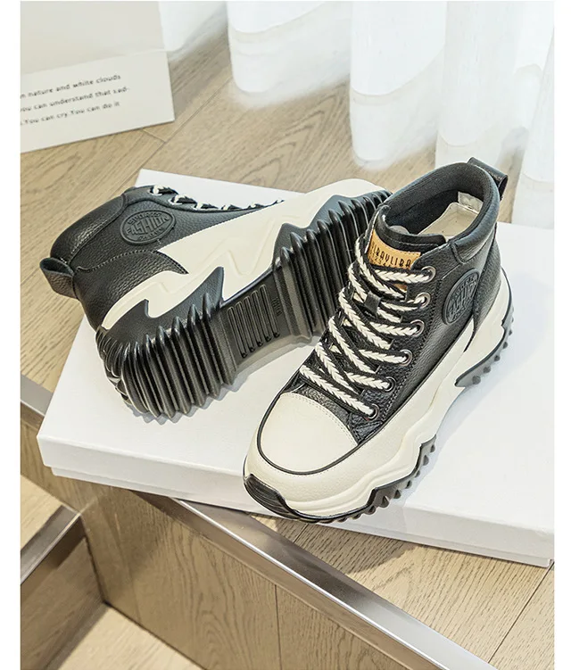 Women's Chunky Platform High Top Sneakers