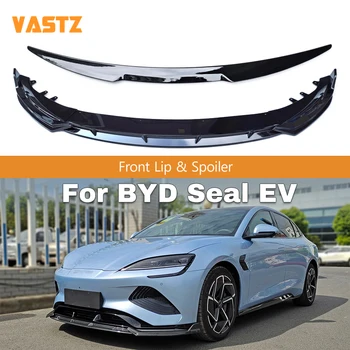 Auto Labbro Anteriore Spoiler Per BYD Seal EV 2022-2025 Aerodinamico Spoiler Sportivo Labbro Anteriore Parti Del Corpo Kit di Protezione Del Paraurti