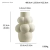 Minimally modern bubble ball ceramic vase, irregular flower arrangement device, high-end interior decoration ornament home decor 6