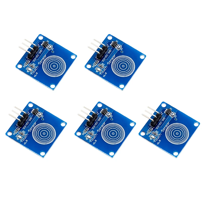 

5PCS TTP223 Digital Touch Sensor Capacitive Touch Switch Modules