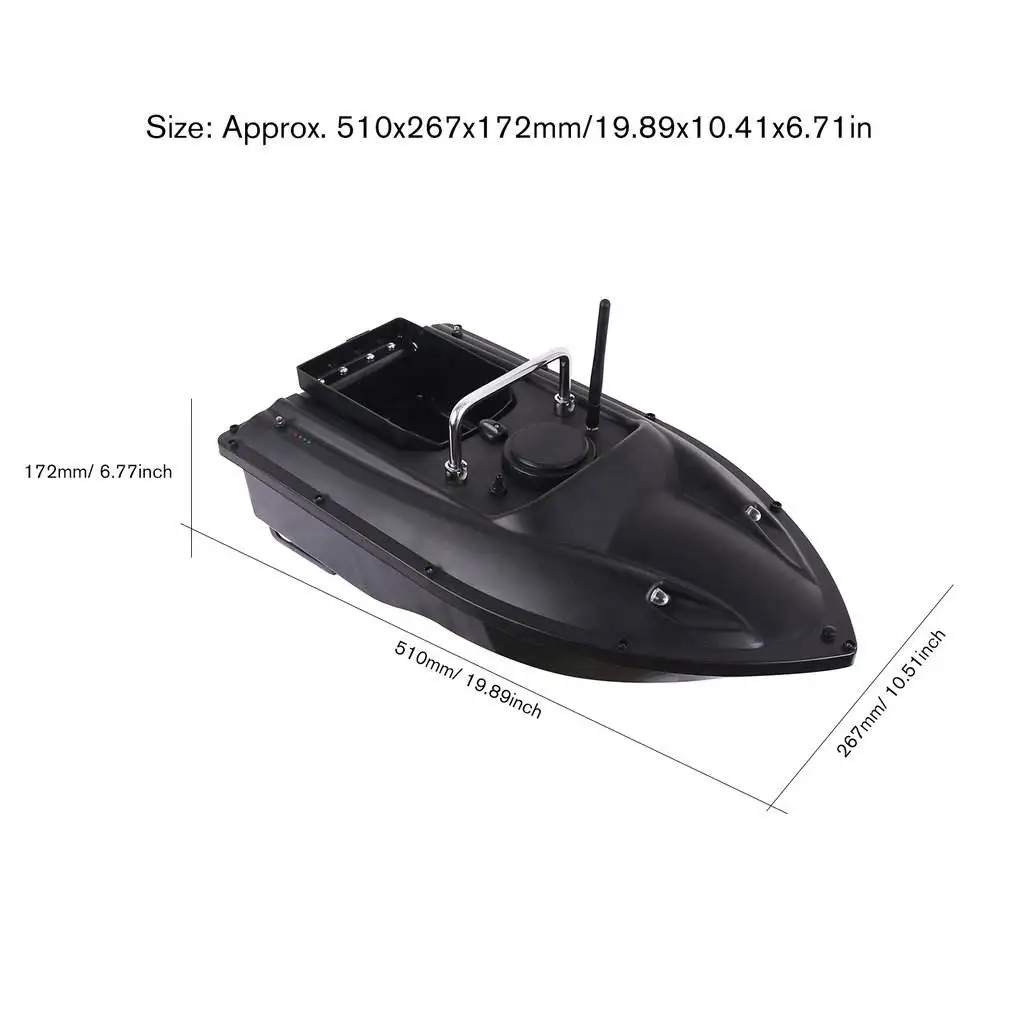Smart RC Fishing Boat with Light, Dual Motor Fish Finder, Remote Control,  Fishing Boats, Speed Toys, D13, 500m, New - AliExpress