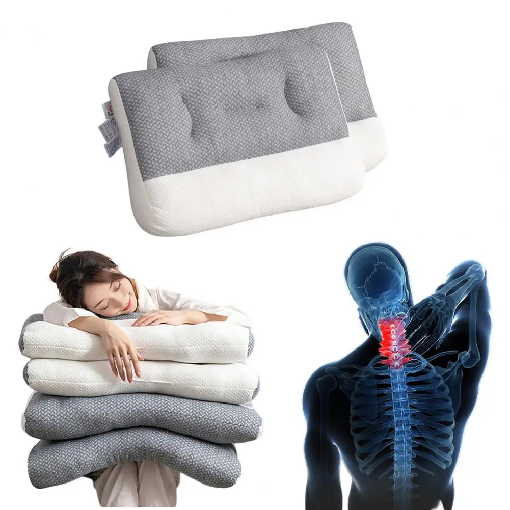 CervicalPillowOrthopedicNeckPainPillowforSideBackStomach