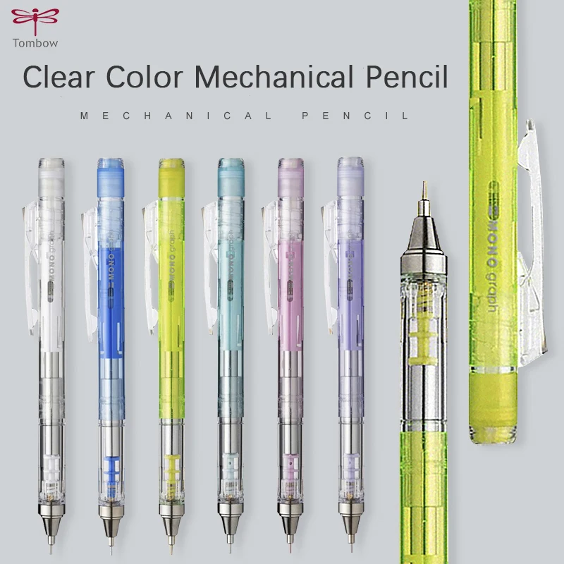 TombowMonoGraphShakerMechanicalPencil03mm05mmClearColor
