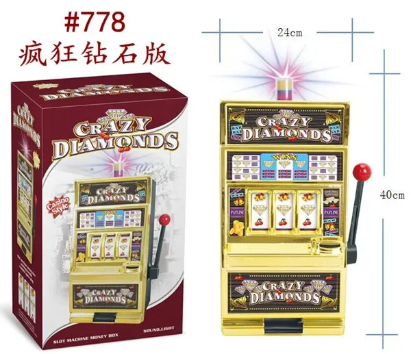 Fruit Slot Machine, Piggy Bank, Birthday Gift, Liquor Bar, CARD-TEC, CL2, Novelty Items 2