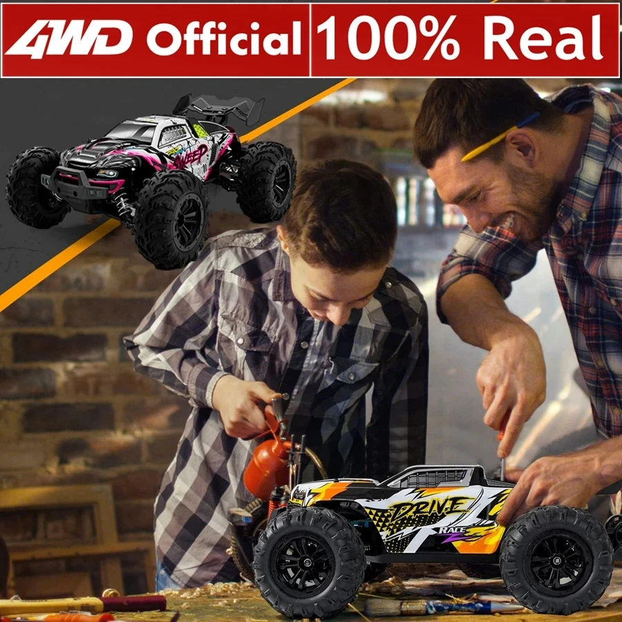 4WD RC Car 4x4 Off Road Drift Racing Cars 50/ 80KM/h Super Brushless High Speed Waterproof Truck Remote Control Toy Kids Adults 6