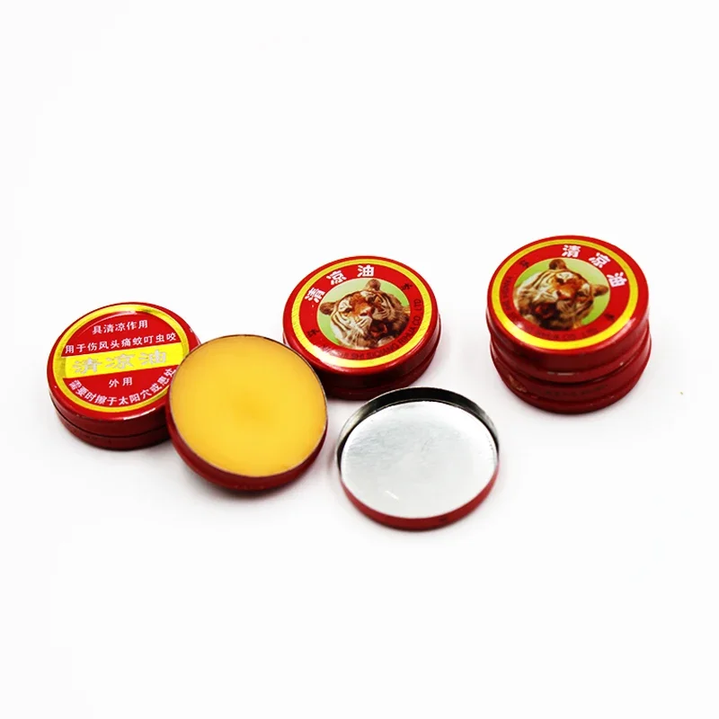 5/10/20pcs Tiger Balm Summer Cooling Oil Refresh Brain Drive Out Mosquito Eliminate Bad Smell Treat Headache Chinese God Q31C 10pcs red white tiger balm mint cooling oil cream relieve headache dizziness cold ointment mosquito bite itching care plaster