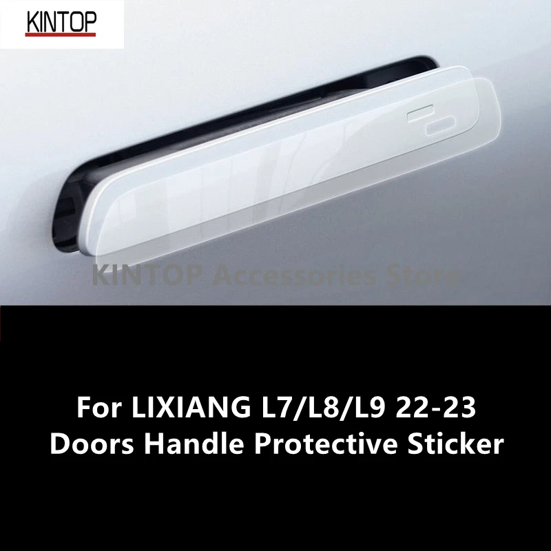 

Защитная Наклейка на дверную ручку для LIXIANG L7/L8/L9 22-23, аксессуары для защиты от царапин