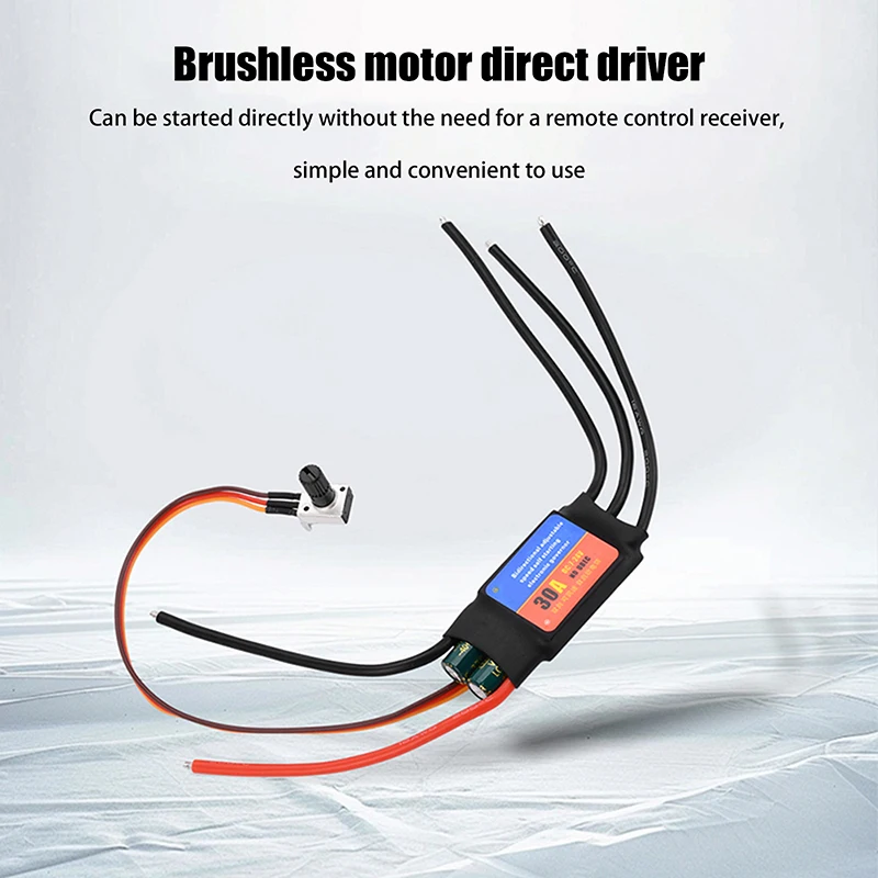 Micro moteur ESC sans balais 3.7V-6V pour bricolage RC