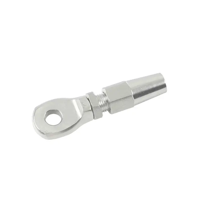 Kit Raccordo Cavo In Acciaio Inox 316 - 2 Pezzi Per Cavi Da 4mm - Ideale Per Balaustre E Fai-Da-Te