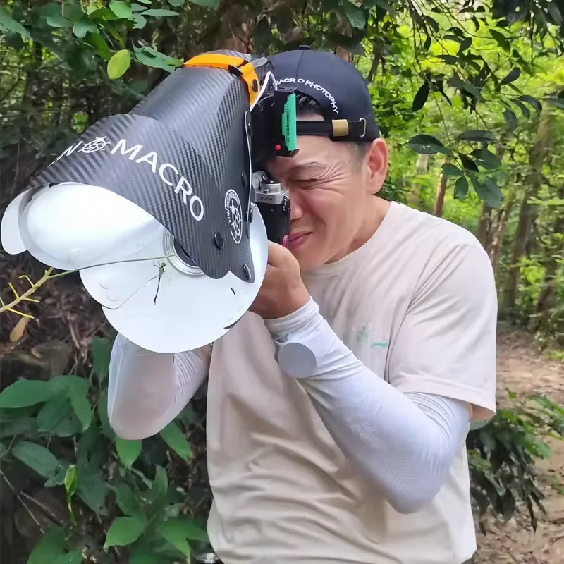 Softbox Diffusore Macro Gua'ge Grande - Pieghevole Per Fotografia Insetti E Fiori - Foto 6