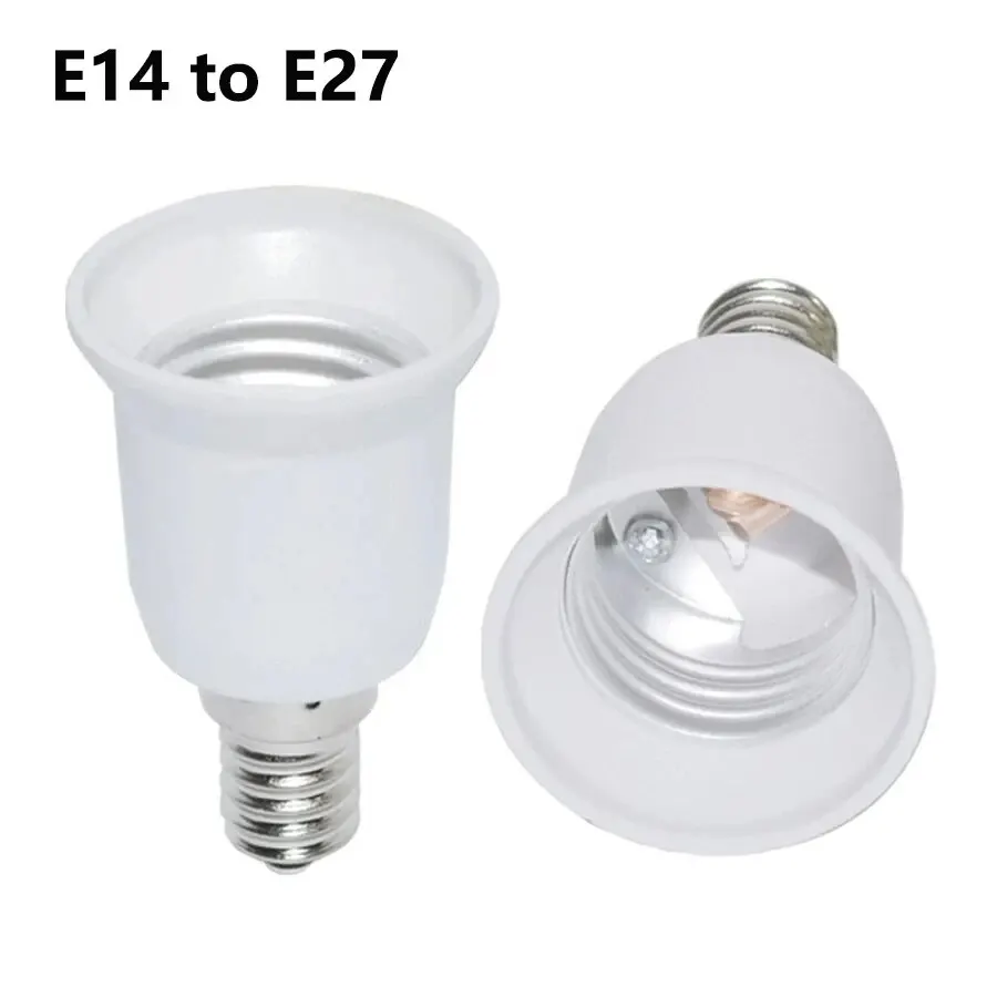 Lamp Holder Converter E14 to E27 Bulb Socket Base Adapter Plug Extender For Corn Light Bulbs Spotlight AC 110V-220V