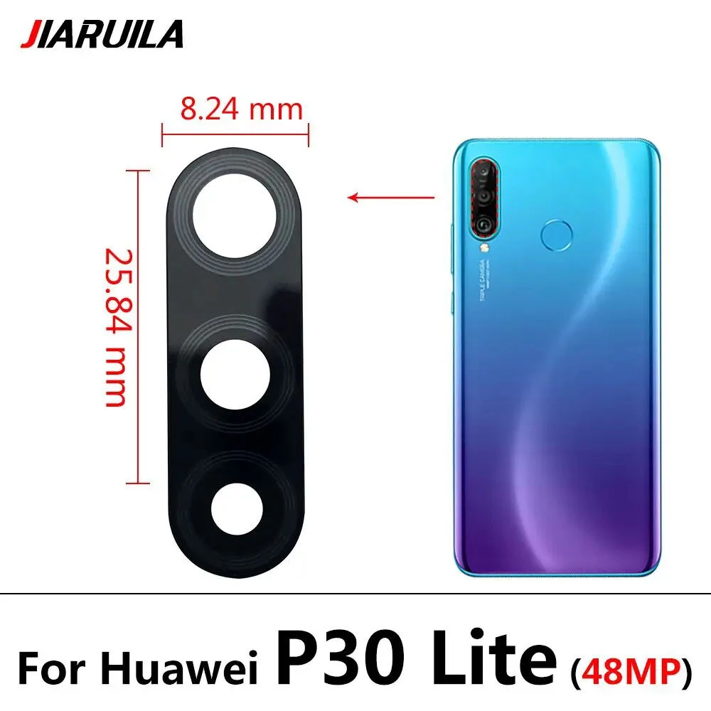 Premium Rear Camera Lens Glass with Adhesive Replacement