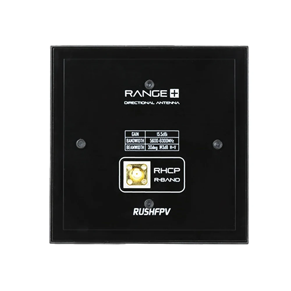 Antena tipa Patch RushFpv Range 5.8G 15.5dBi RHCP 4X - FPV