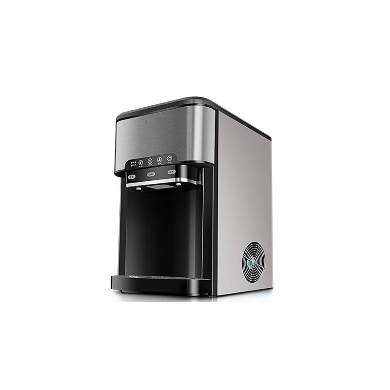 

Drinking Water Ice Maker, Daily Ice Cube Makers,Stainless Steel Ice Makers Countertop,Tabletop Ice Maker Machine
