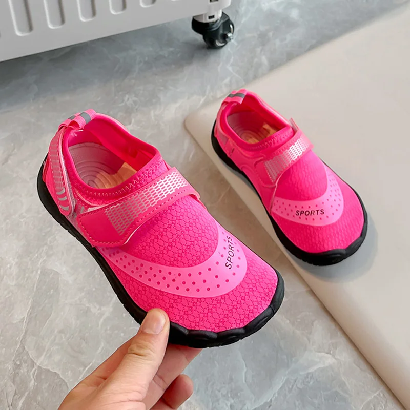 Children's Lightweight Non-Slip Aqua Shoes for Summer Beach & Outdoor Adventures