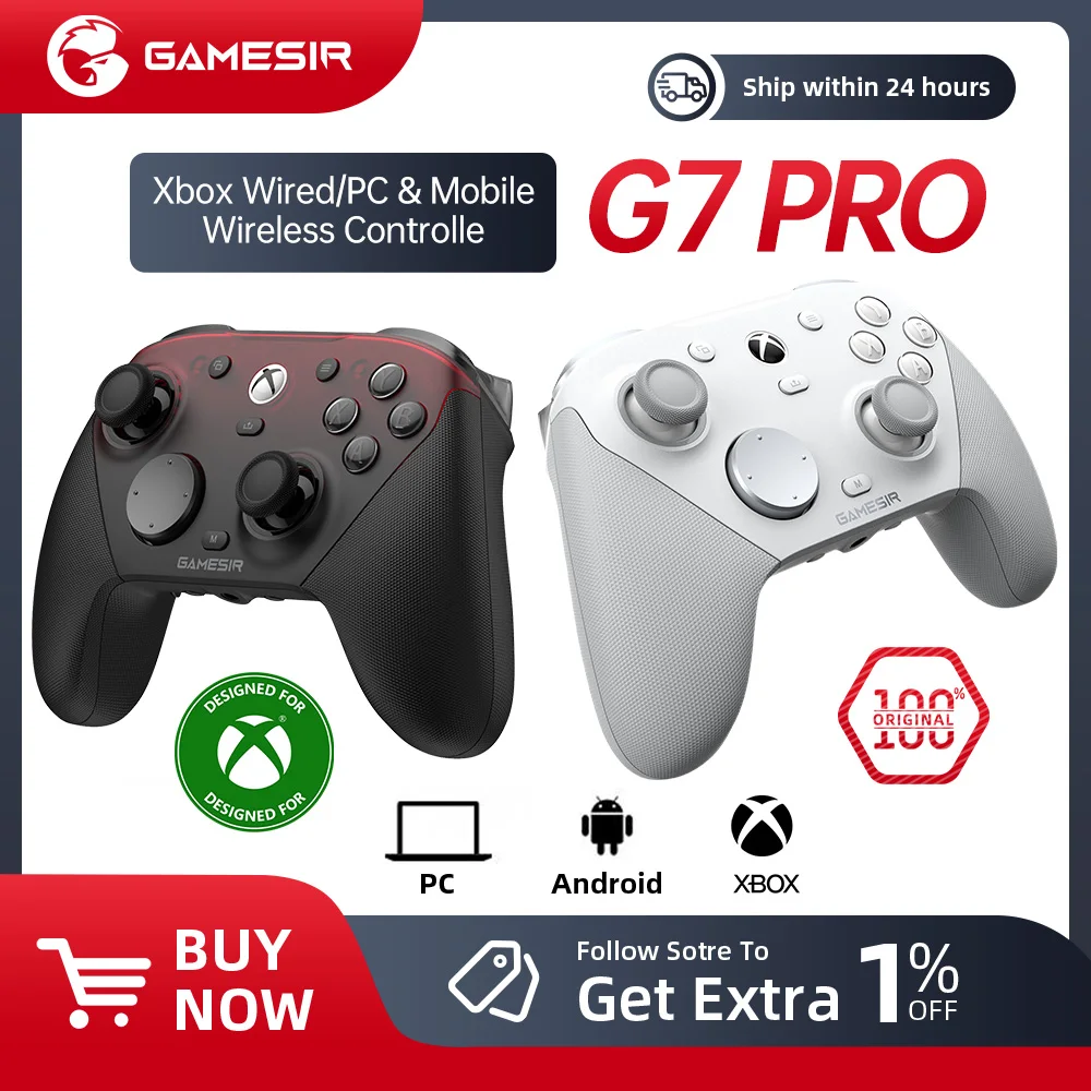GameSir G7 Pro WUCHANG: Edición Fallen Feathers - Controlador de Juego con Cable para Xbox Series X | S, Steam, PC, Android