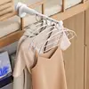 1Pcs Travel Clothes Hanger Portable Window Frame Hanging Drying Rack For Indoor Wall Mounted Space Saving Clothes Hanger 2