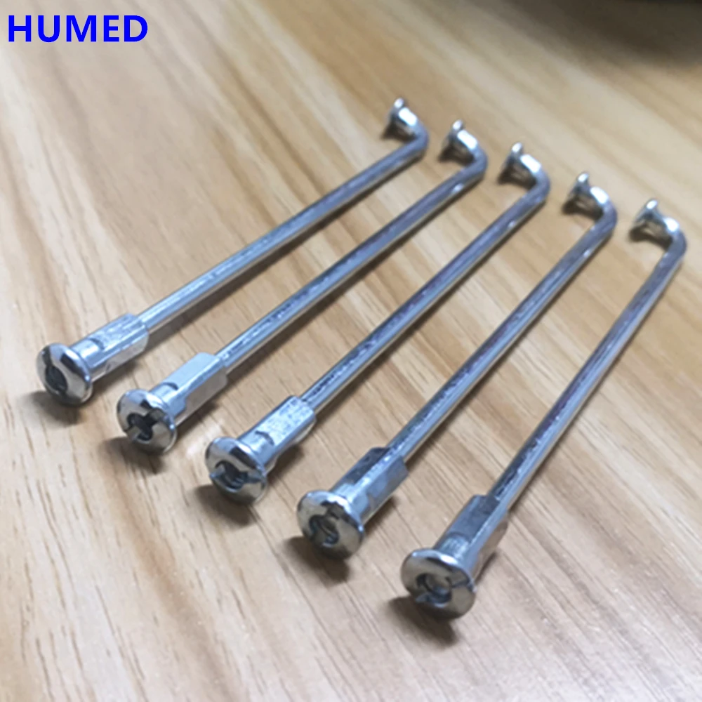 36 Stück/Set, 10 g, Speichen für Elektrofahrräder und Motorräder, Durchmesser 3,18 mm, Länge 105/110/115/120/125/130/175/180/305 mm, Speichen + Nippel. – Detail 4
