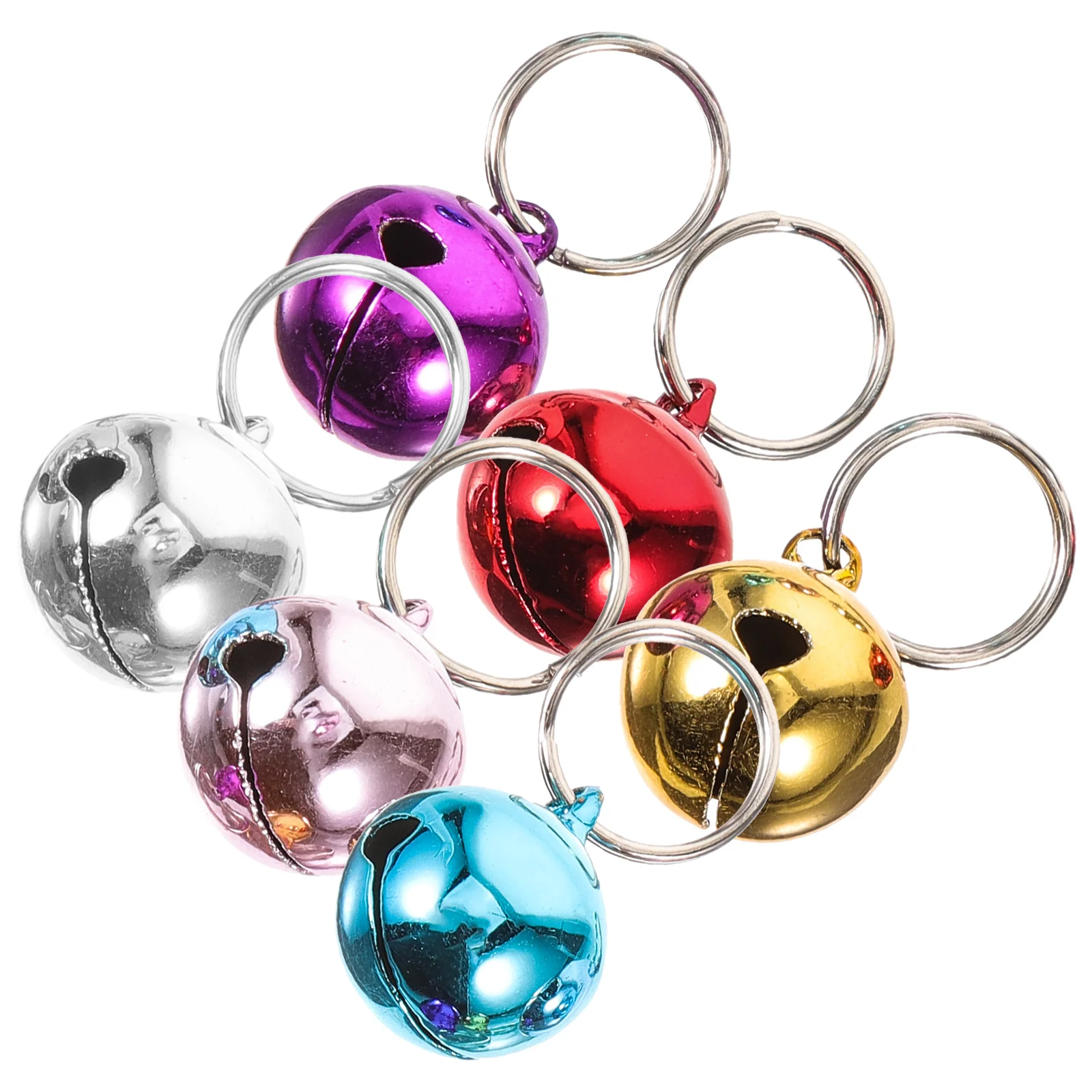 

6 Pcs Pet Bell Cat Collar Accessories Gold Decor Delicate Dog Bells Crafted Vintage Puppy Decorative Multi-function