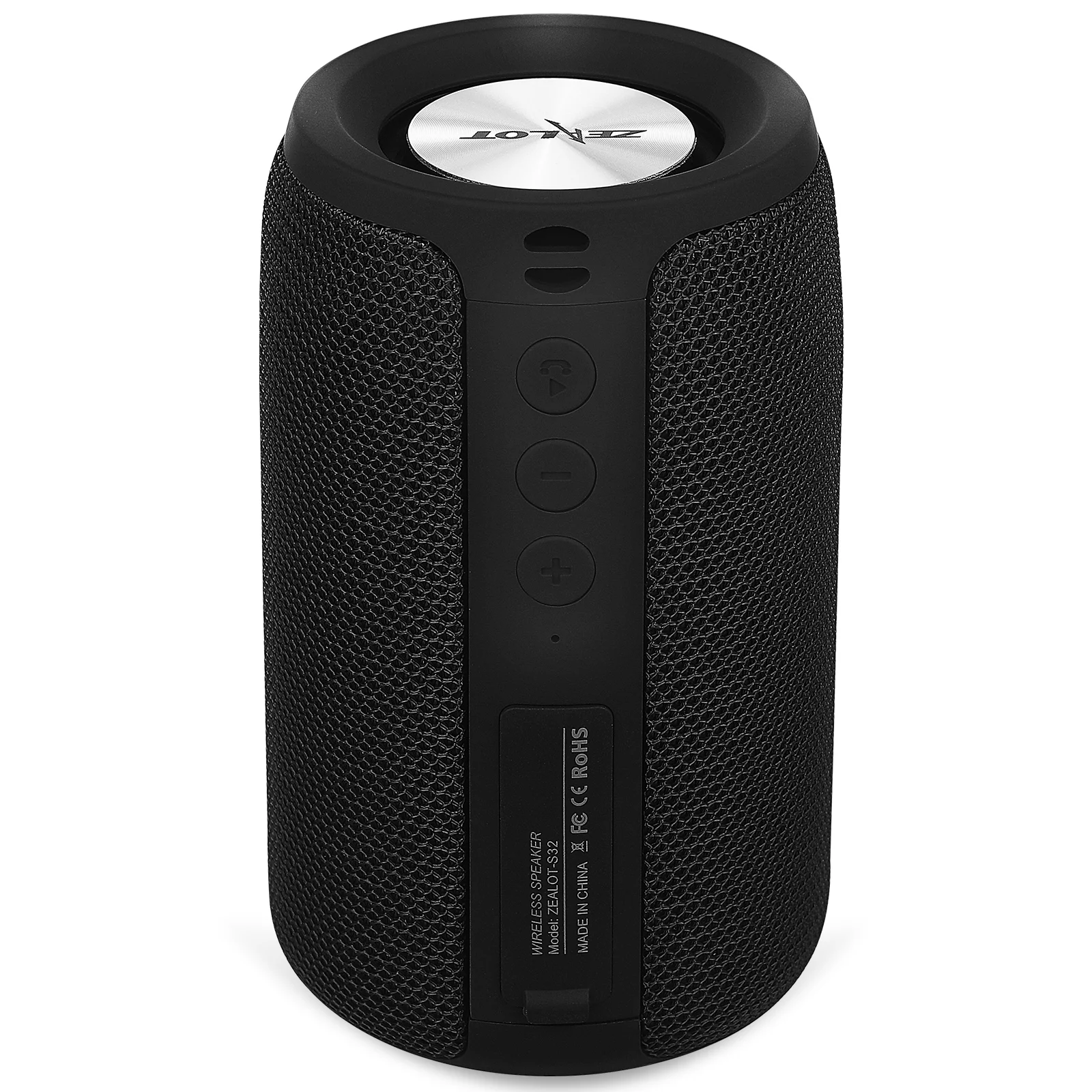 

S51 Wireless Speaker Portable Subwoofer (Black Upgraded Model) Mini With Mic Music Player Abs Loud Travel
