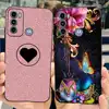 For Motorola Moto G60 2021 Case Luxury Marble Soft Silicone Black Bumper Phone Back Cover For Moto G40 Fusion Case MotoG60 Funda 4