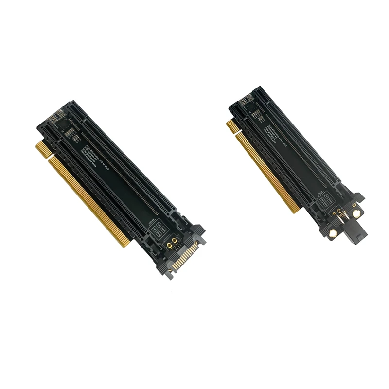 

HOT-PCI-E 4.0 X16 1 To 2 Expansion Card Gen4 Split Card Pcie-Bifurcation X16 To X8X8 With 20Mm Spaced Slots CPU4P