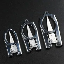 

Stainless Steel Foldable Sissors Portable Student Handmade Crafts Scissors Stationery Office DIY School Supplies