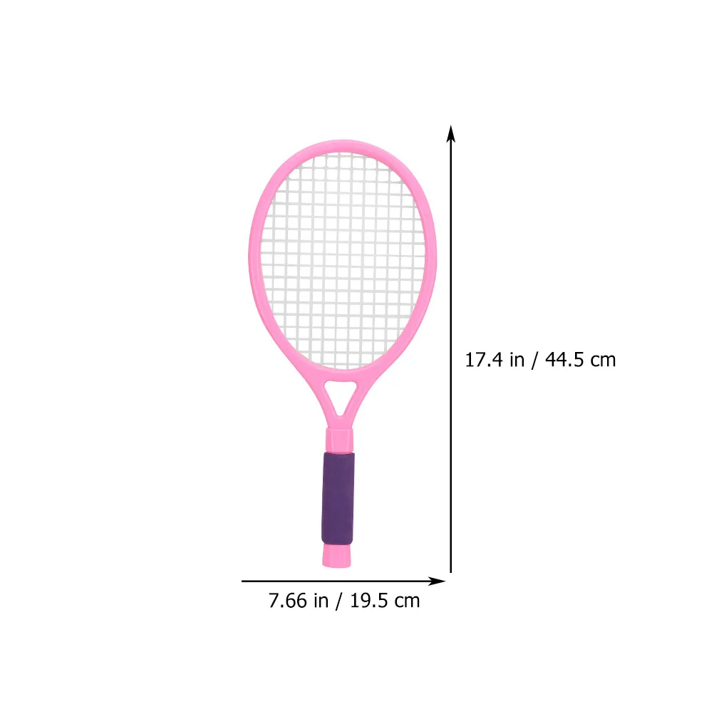 Tennis Racket Tennis Racket Set Tennis Badminton Racket Plastic Bracket Rackets Ball Children Parent-Child Outdoor Badminton Rackets Toys