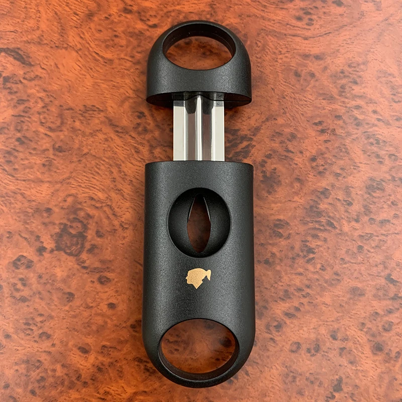 2022 Brand New Cigar V Cut Cutter Stainless Steel Blades Classic Cigar Cutter Guillotine Christmas Cigar Scissors Gift 4