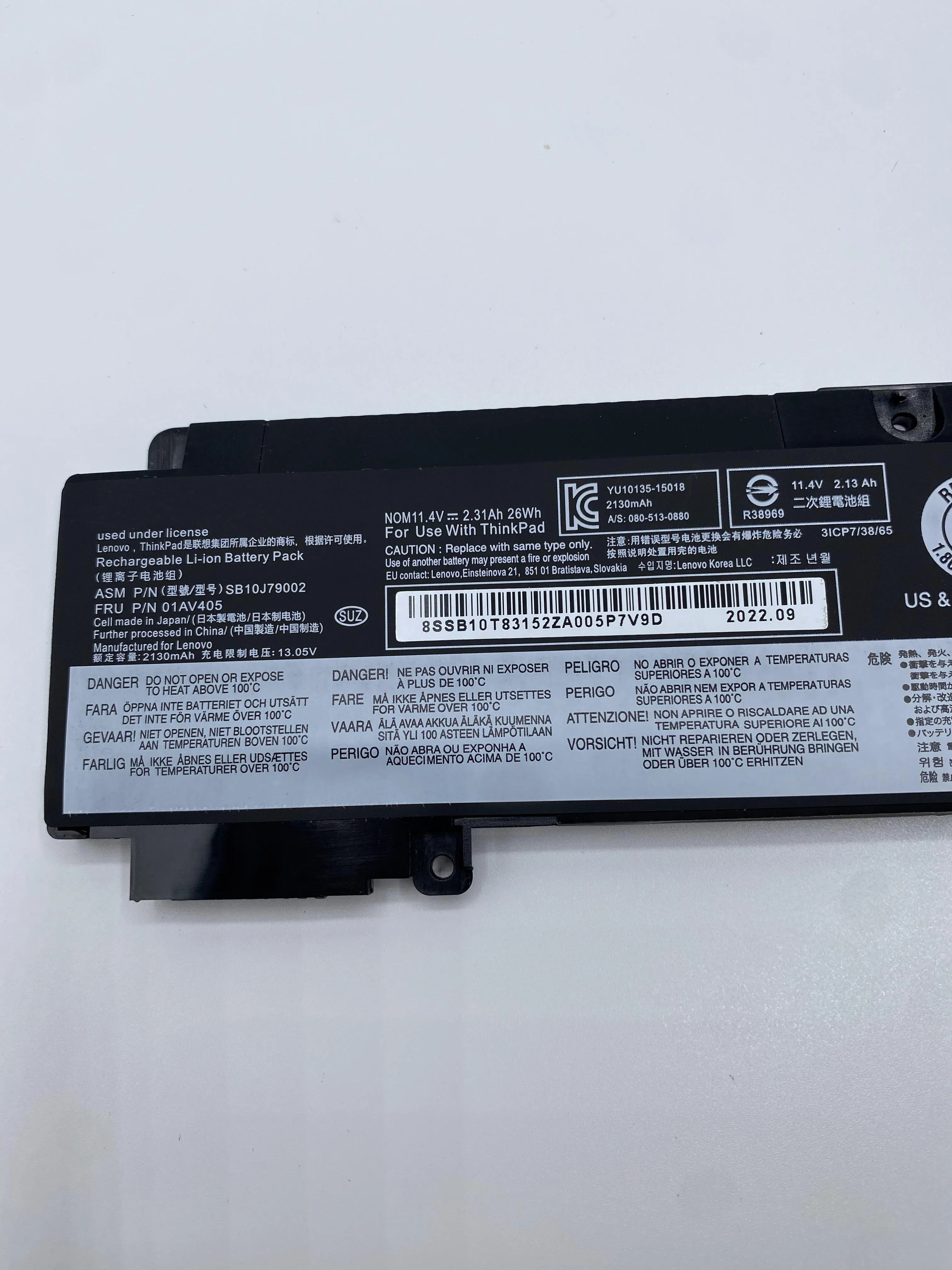 Bateria do Portátil para Lenovo Thinkpad Original Novo 00hw024 01av405 T460s T470s 01av406 01av407 01av408 01av462 00hw025 Sb10j79003 - Imagem 3