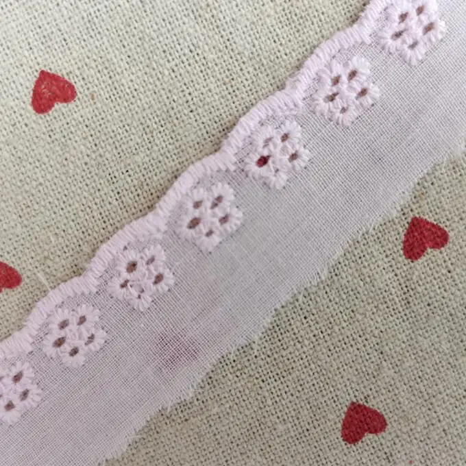 Cotton Fabrics Lace 5 Meters Women's Clothing Collar DIY Lace Trim Embroidered Fabrics Lace Fabric Lace Sewing Supplies Lace Sewing Accessories Lace Accessories Lace Garment Accessories Clothing Craft Accessories Clothing Accessories Lace Decoration