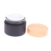 Empty Jars Frosted Glass Cream Jar Cosmetic Container With Lid 5-100g Glass Bottle Make Up Container Travel Cosmetic Jars 5
