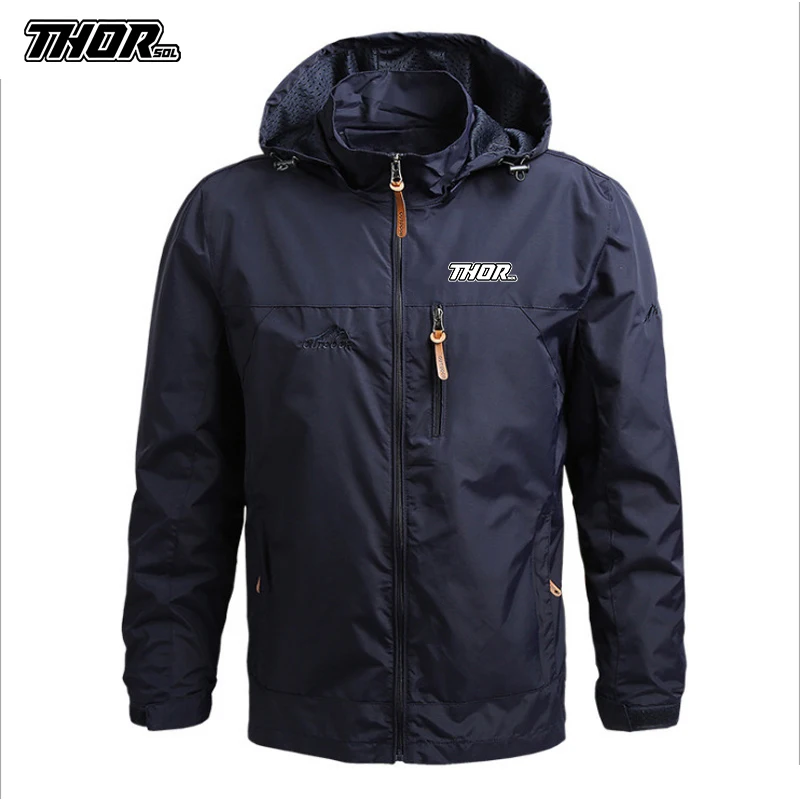 THORSOL Men Cycling Waterproof Jacket MTB Bicycle Windbreaker Motorcycle Clothing Road Mountain Bike Jacket