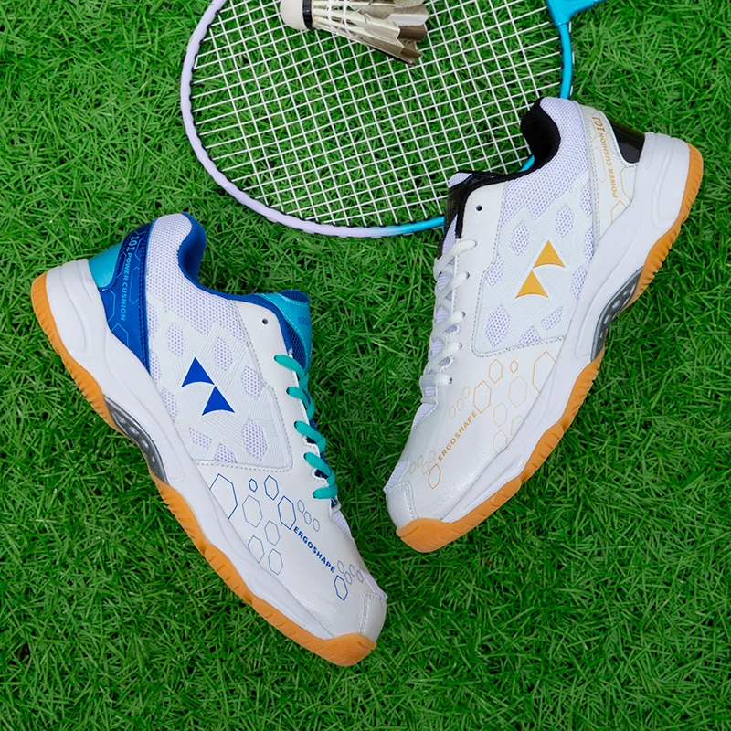 

New Men's and Women's Badminton Shoes Anti Slip Fitness Youth Sports Training Shoes Men's and Women's Volleyball Sports Shoes