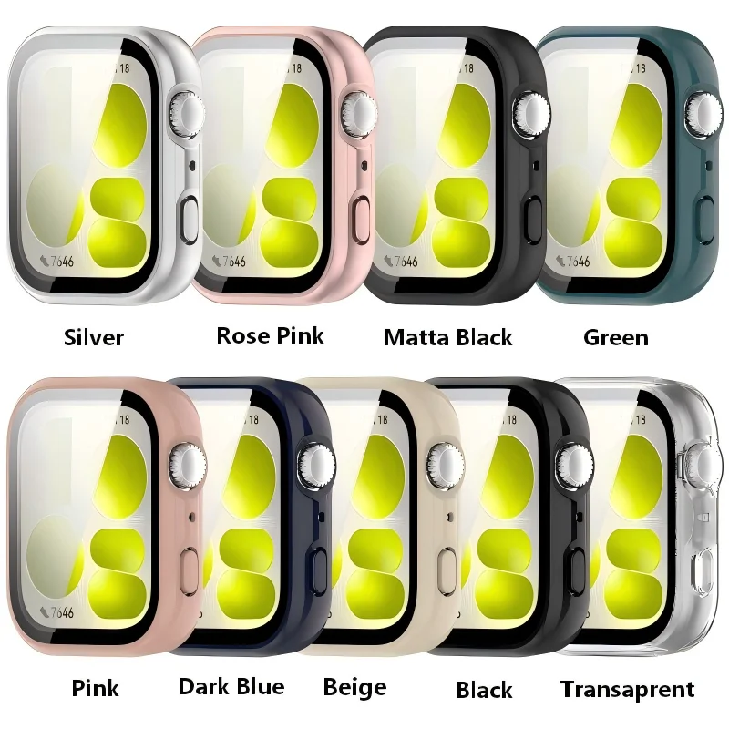 Premium Glass Case and Protective Bumper Frame