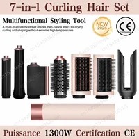 Styler multifonctionnel 6-en-1, soin des cheveux à haute vitesse 110 000 tr/min, sèche-cheveux ionique, séchage rapide, ensemble de bouclage automatique 1
