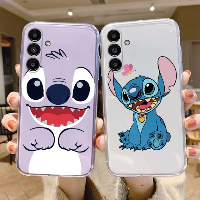 Soft Cover For Samsung Galaxy A14 5G Phone Case Stitch Anime Silicone  Transparent Capa For Samsung A 14 Fundas Coque Cute Angle - AliExpress