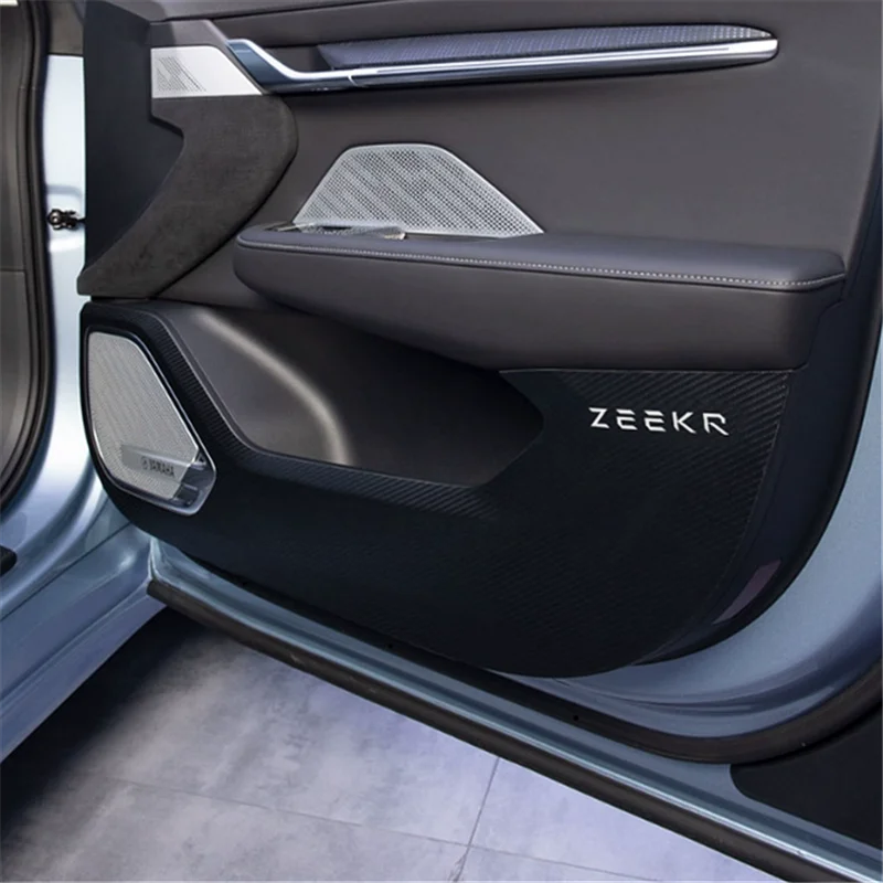 

Carbon fiber door anti kick pad car pad sticker protective pad accessories for ZEERK 01