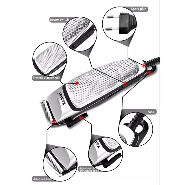 Aparador de Cabelo Profissional Kemei KM-4639: Precisão, Eficiência e Conveniência