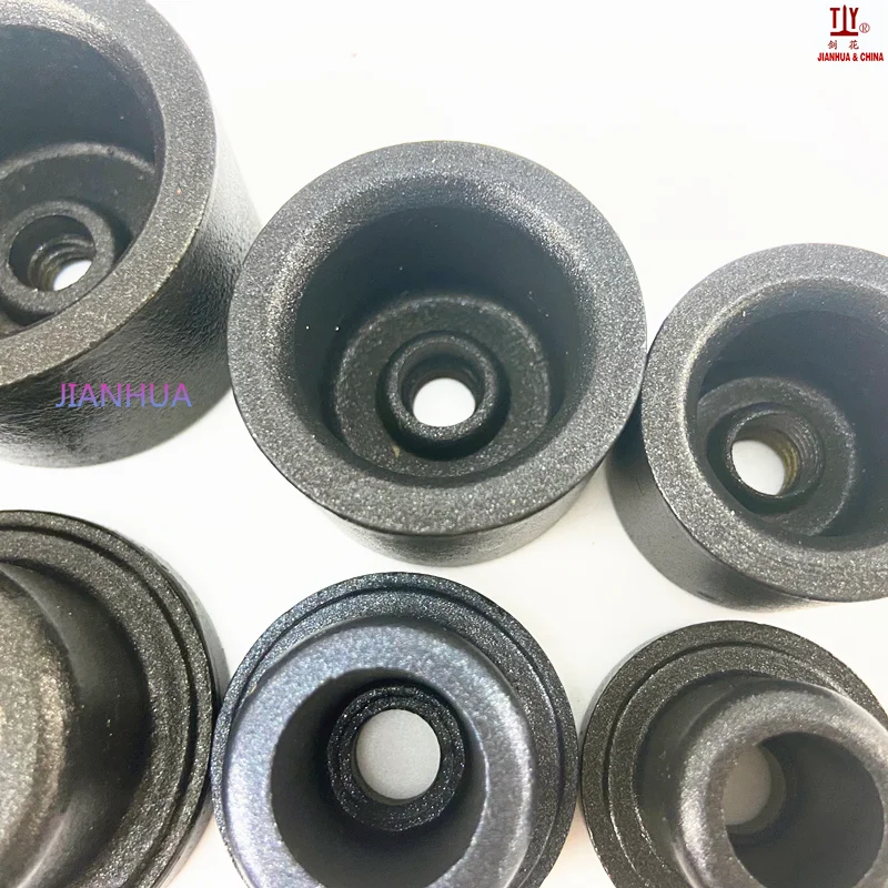 Medium Welding Parts Die Head Non-stick Tube 6pcs/set 20/25/32/40/50/63mm Welding Mold PPR/PE/PB Water Pipe Hotmelt Butt Weld