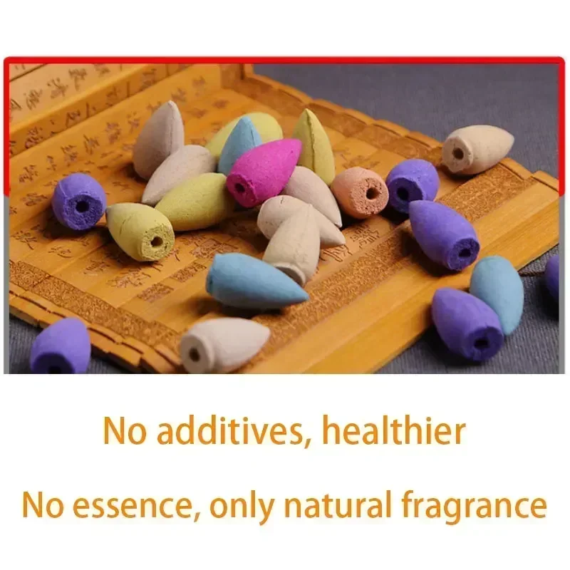 GBBMA Mixed Reflux Incense - 6 Unique Aromas for Relaxation & Meditation, Natural Ingredients