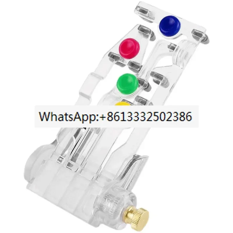 

2PCS Guitar Auxiliary Artifact Quickly Play and Sing Guitar Chords Auxiliary Automatic Block One-Key Chord