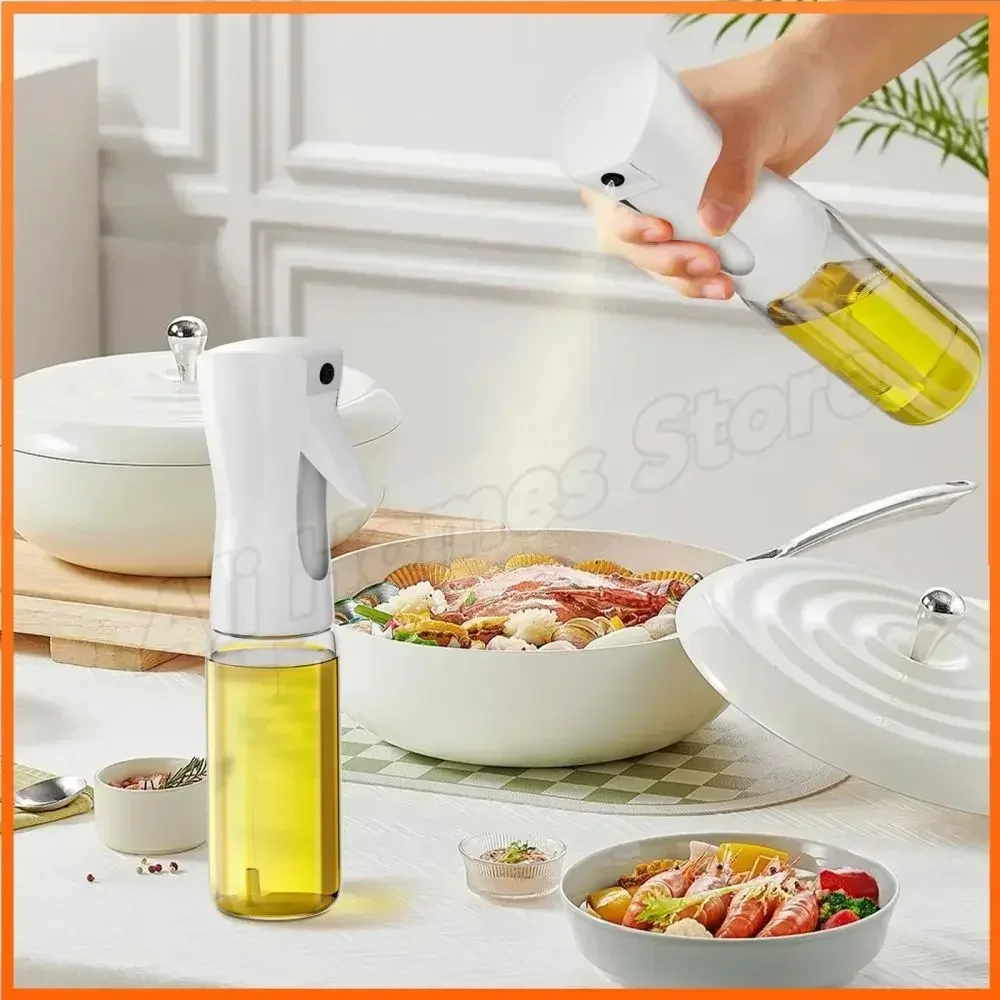 200/300/500ML Olive Oil Sprayer Bottle Kitchen Nebulizer Dispenser Spray Diffuser for Airfryer BBQ oil sprayer