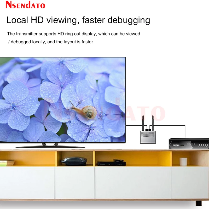 Measy Air Pro 2.4G 5.8G Wireless Wifi HDMI-Compatible Audio Video Extender HDMI Video Transmitter Sender Receiver Kit With IR