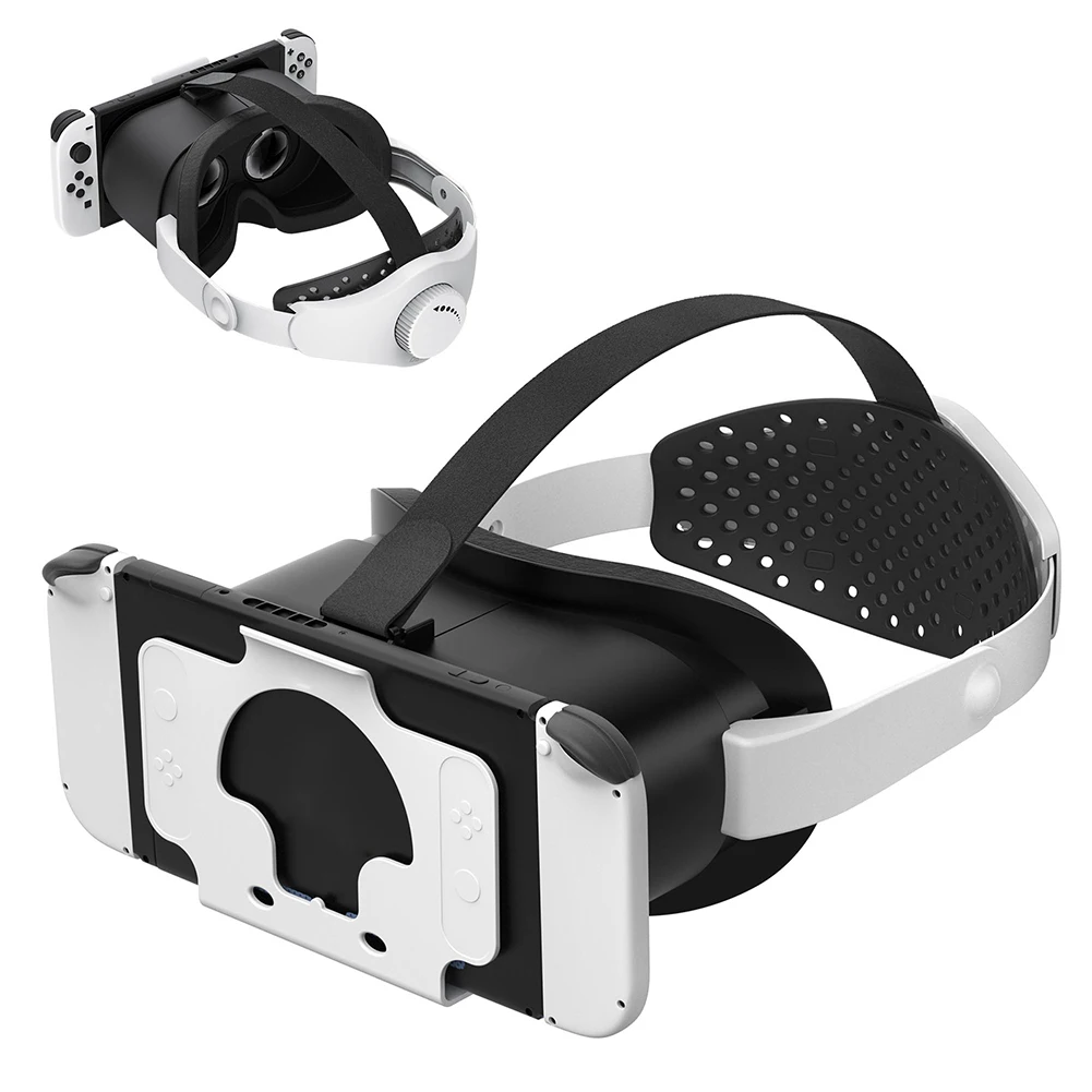 

VR-гарнитура VR-очки, гарнитура с регулируемым объективом высокой четкости, 3D опытное взаимодействие для игровых консолей Switch/OLED